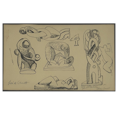 Image for Lot Lorrie Goulet - Untitled (Three Figures)