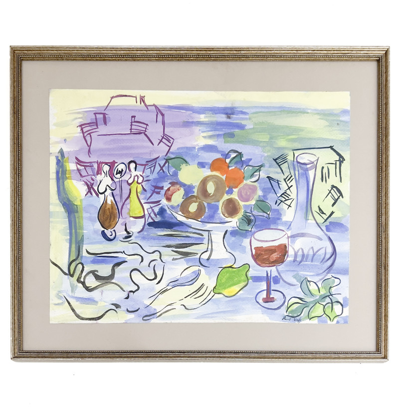 Nature morte au jardin, after Raoul Dufy
