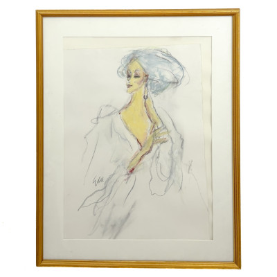 Image for Lot Joe Eula - Untitled (portrait)