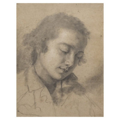 Image for Lot François Leroy de Liancourt - A Portrait of a Young Man