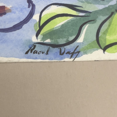 Nature morte au jardin, after Raoul Dufy