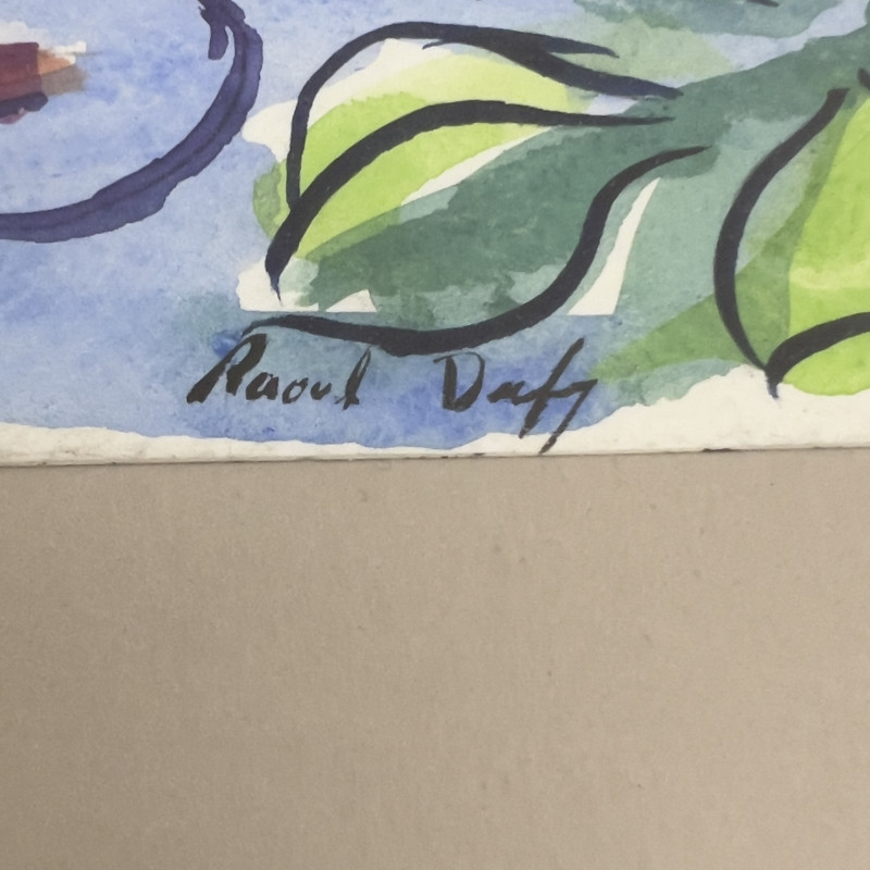 Nature morte au jardin, after Raoul Dufy