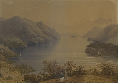 Image for Lot after William Henry Bartlett - View From West Point (Hudson River)