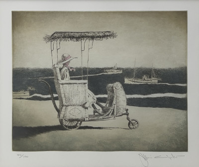 Jamie Wyeth - Atlantic City Rolling Chair
