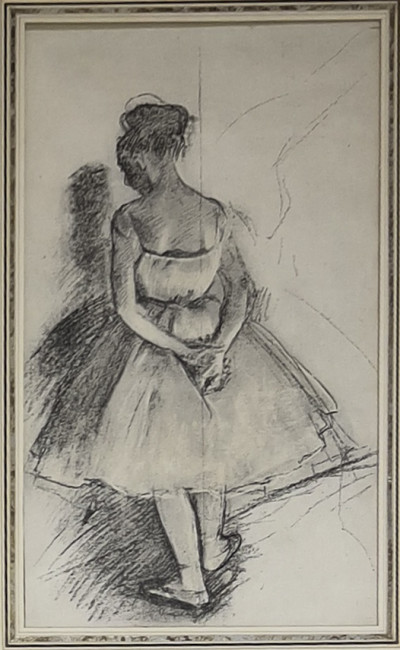 after Edgar Degas - A Pair of Ballet Dancer Prints