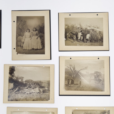 Unknown Artist - Native American, Nine Photographs