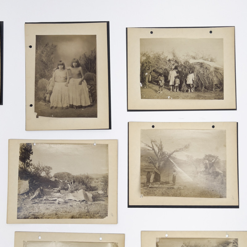 Unknown Artist - Native American, Nine Photographs