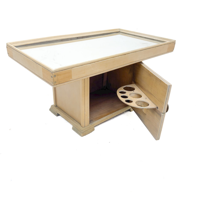 Art Deco Style Mirrored Bar Coffee Table