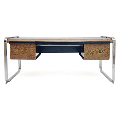 Peter Protzmann - Zebrawood Desk for Herman Miller