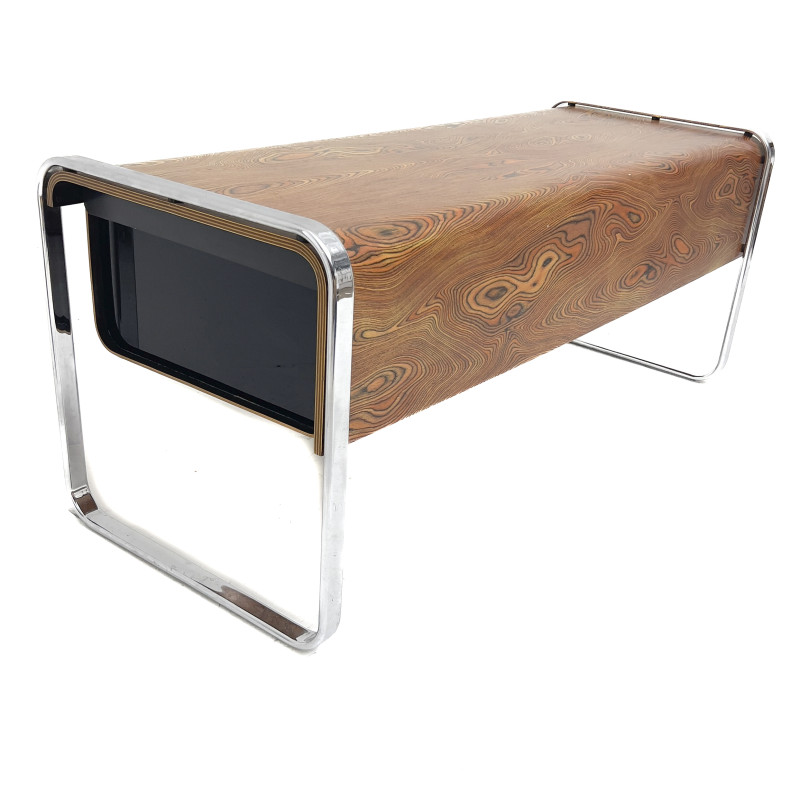 Peter Protzmann - Zebrawood Desk for Herman Miller