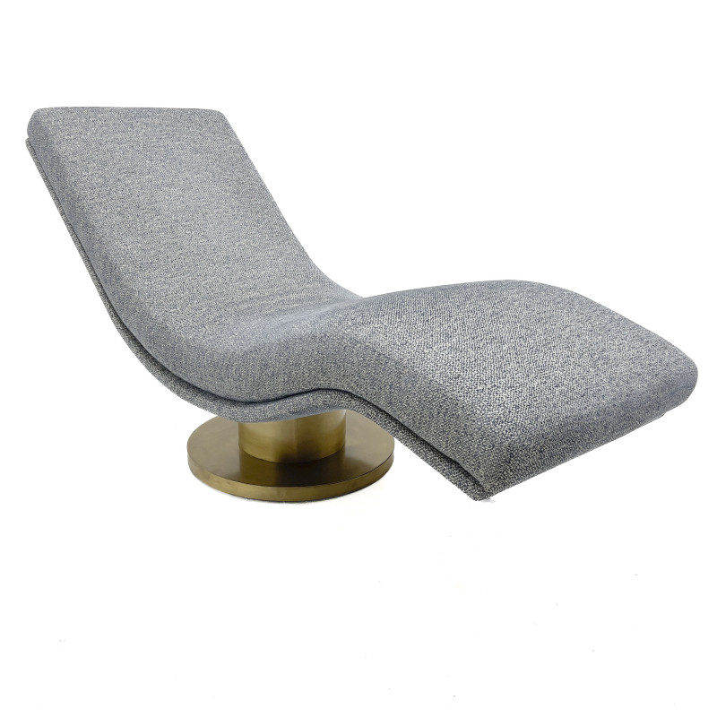 Milo Baughman - Wave Chaise Lounge