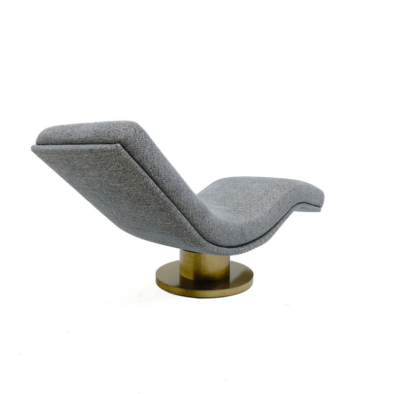 Milo Baughman - Wave Chaise Lounge