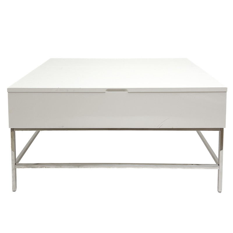 West Elm Lacquer Storage Pop-Up Coffee Table