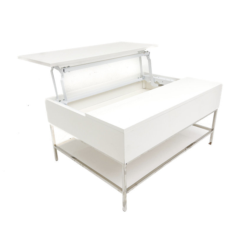 West Elm Lacquer Storage Pop-Up Coffee Table