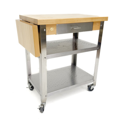 Image for Lot John Boos Cucina Elegante Kitchen Cart