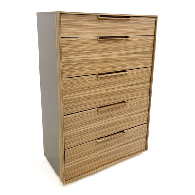 Image for Lot Zebrawood Chest of Drawers
