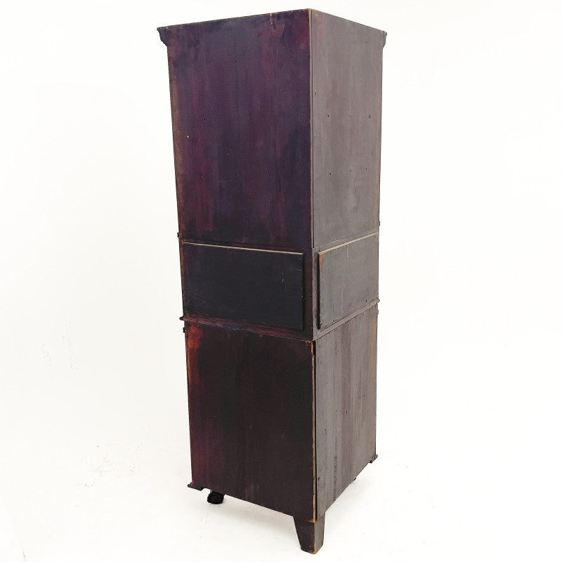 Victorian Carved Corner Cabinet