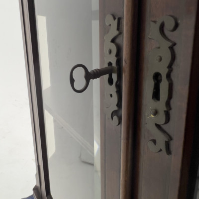 Victorian Carved Corner Cabinet