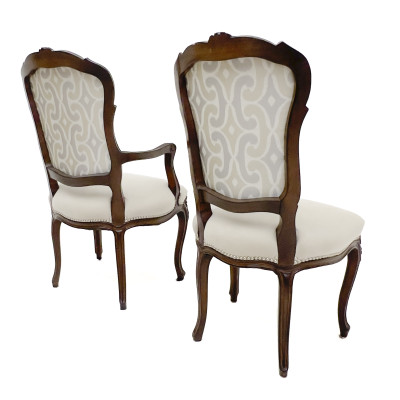 Louis XV Style Suite of 8 Chairs