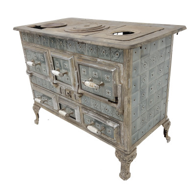 Art Nouveau Tile Stove