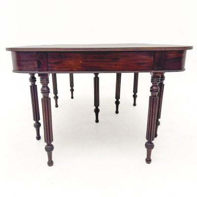 Regency Style Mahogany Banquet Table