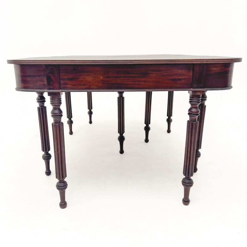 Regency Style Mahogany Banquet Table