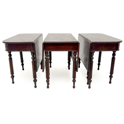 Regency Style Mahogany Banquet Table