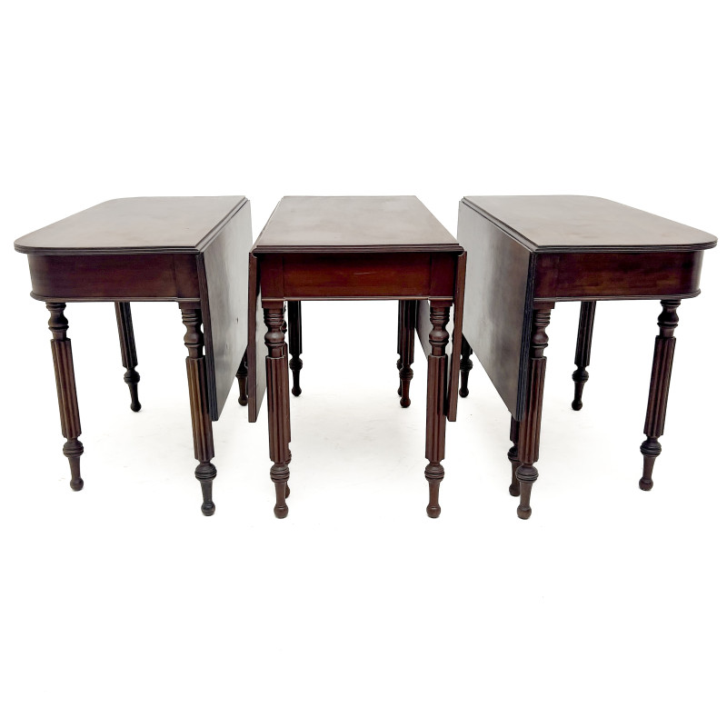 Regency Style Mahogany Banquet Table