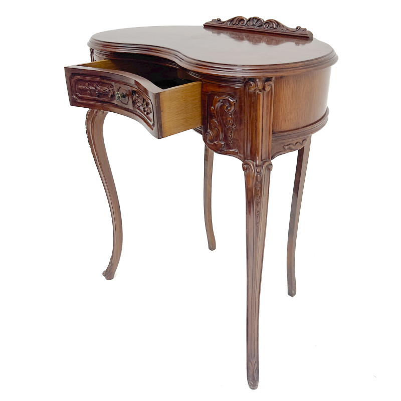 Louis XV Style Walnut Writing Desk
