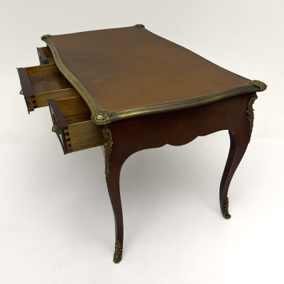 A French Louis XV Style Ormolu Mounted Bureau Plat