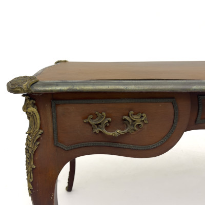 A French Louis XV Style Ormolu Mounted Bureau Plat