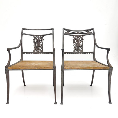 Image for Lot Molla - "Diana the Huntress" Patio Armchairs