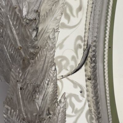 Venetian Etched Glass Mirror