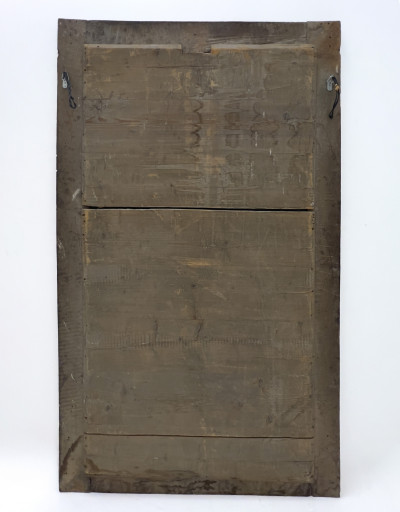 Syrian Bone and Mother-of-Pearl Inlaid Wall Mirror