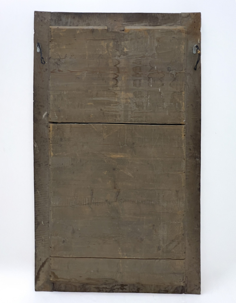 Syrian Bone and Mother-of-Pearl Inlaid Wall Mirror