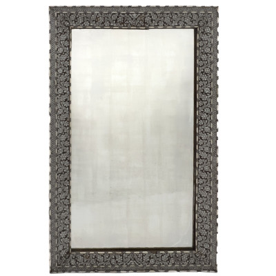 Image for Lot Syrian Bone and Mother-of-Pearl Inlaid Wall Mirror