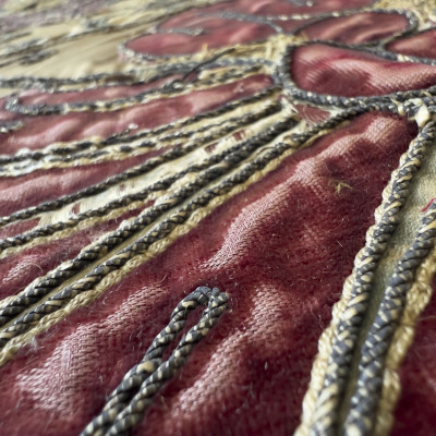 A Continental Tapestry Border Fragment (Galon)