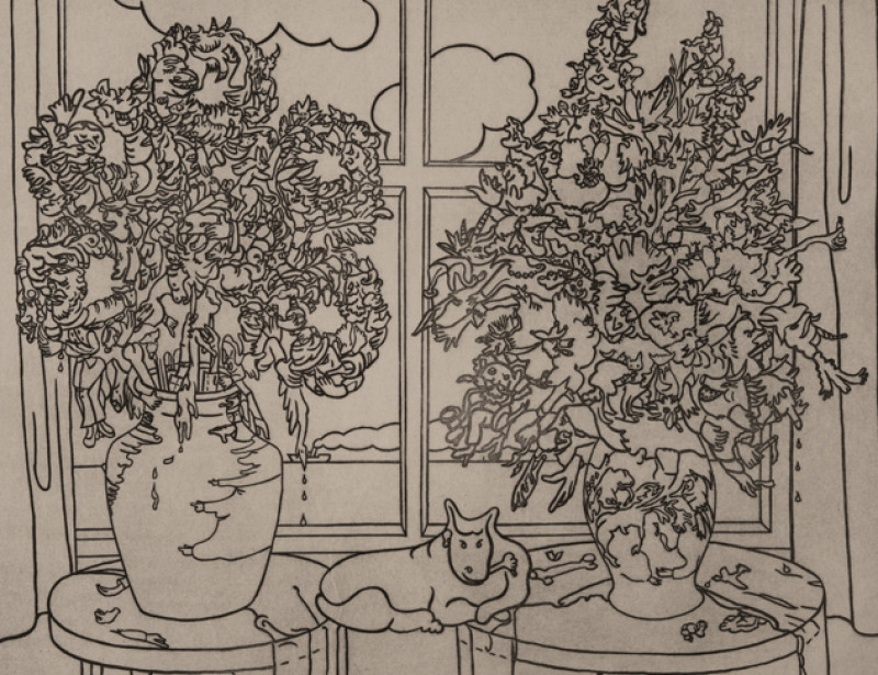 A Continental Tapestry Border Fragment (Galon)