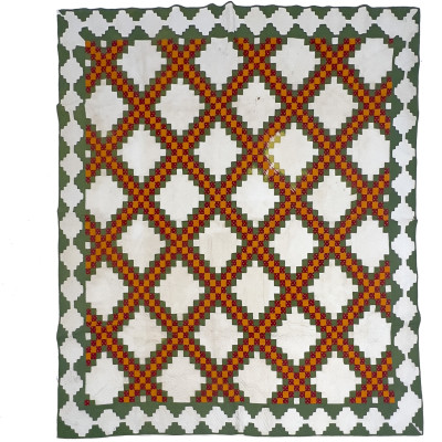 Image for Lot Triple Irish Chain Quilt