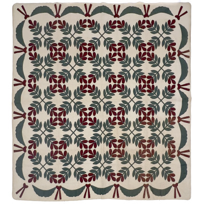 Image for Lot Laurel Leaf Quilt