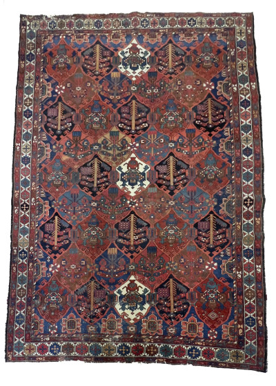 Image for Lot Persian Bakhtiari Area Rug