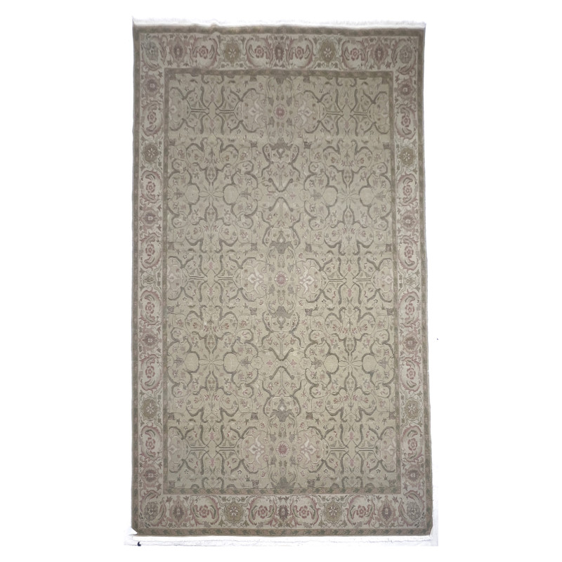 An Antique Turkish Oushak Wool Area Rug