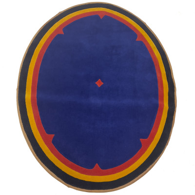 Image for Lot Scandinavian Modern Shag Rya Rug