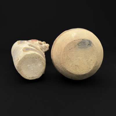 Two Pre-Columbian Ecuadorian Style Ceramic Figural Vessels