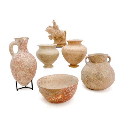 Image for Lot Archaeological-style Decorative Pottery