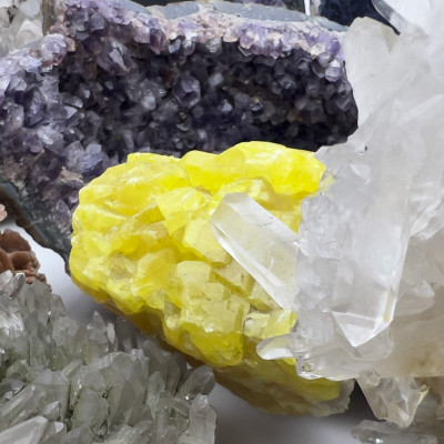 Collection of Twelve Mineral and Crystal Specimens