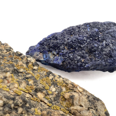 A Collection of Natural Geodes, Minerals, and Fossilized Ammonite Specimens