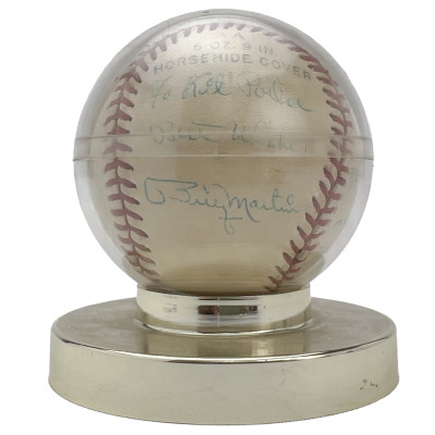 Mickey Mantle Signed Baseball