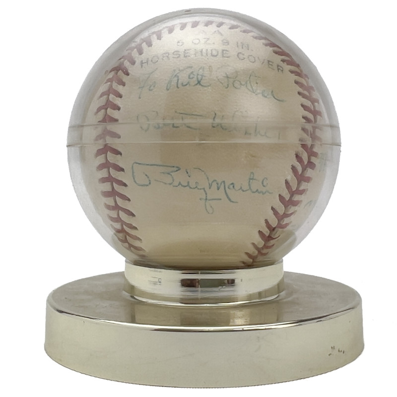 Mickey Mantle Signed Baseball