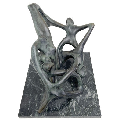 Unknown Artist - Abstract Intertwined Forms